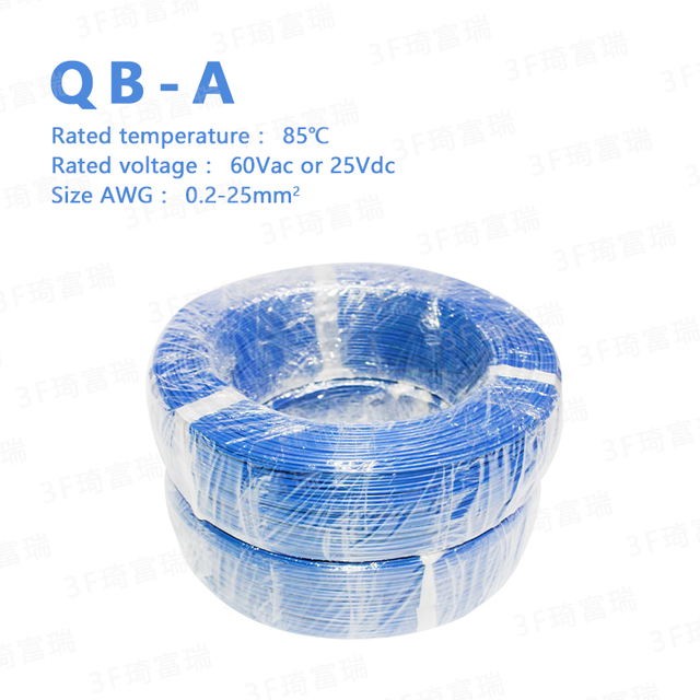 QB-A 85℃ 60Vac or 25Vdc PVC Automotive Wire