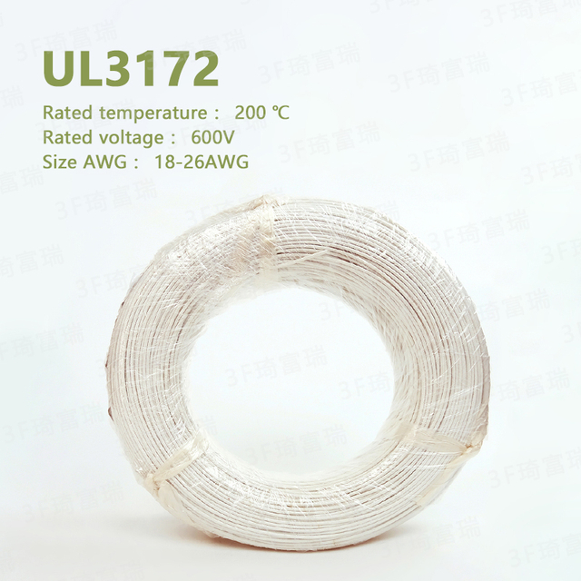 UL3172 200 ℃ 600V Silicon and Fiberglass Electrical Wire