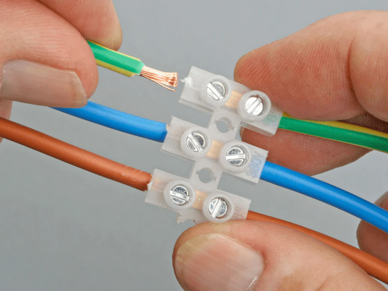 Wire connection method1